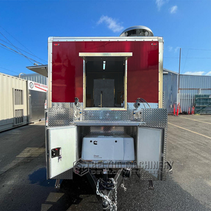 Catering Food Truck Fully Equipped Taco Trailers Mobile <b>Kitchen</b> Pizza Coffee Cart Ice BBQ Truck Cheap Mobile Food Trailer BY-SST - Product Image 3