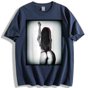 ग्राफिक कपास टी पुरुषों की 180 जी मुद्रित लघु आस्तीन नरम आकस्मिक चाय - Product Image 2