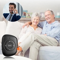 Bouton SOS senior, détection de chute, alarme, étanche IP67, localisateur GPS personnel 4G, système de réponse d'urgence mobile