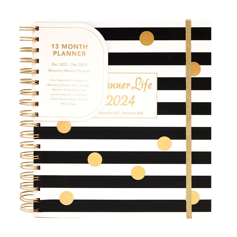 13 Maanden Cagie 2025 Spiraalplanner Square Journal Notebook Daily Planner 2025 Planner Notebook Met Valentijnsdag Geschenkdoos