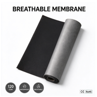 Membrane imperméable et respirante pour toiture, résistante à la moisissure, pour sous-couche de toiture et habillage de maison