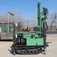 MKDQZ-160 Foreuse compacte sur chenilles pour puits d'eau, dispositif de forage à percussion pneumatique pour projets d'eau domestique rurale