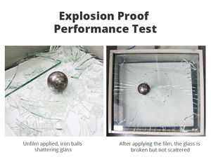 ฟิล์มติดหน้าต่างกระจกมองข้างแบบทางเดียว,ฟิล์มติดกระจกกันแสงยูวีเพื่อปกป้องความเป็นส่วนตัวของครอบครัวฟอยล์กระจกอาคาร - Product Image 5