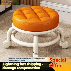 <span class=keywords><strong>Banc</strong></span> mobile à roues en plastique, confortable et moderne, simple, <span class=keywords><strong>petit</strong></span> <span class=keywords><strong>tabouret</strong></span> à roue universelle pour le salon de la maison sédentaire - Product Image 3
