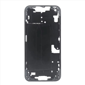 เคสหลังแบตเตอรี่ <span class=keywords><strong>iPhone</strong></span> สำหรับ <span class=keywords><strong>iPhone</strong></span> 14 พร้อมฝาหลัง+โครงกลาง+ถาดใส่ซิม+ปุ่มด้านข้าง สีดำ - Product Image 3
