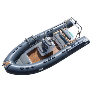 <span class=keywords><strong>Bateau</strong></span> pneumatique à rames Haohai RIB520B <span class=keywords><strong>de</strong></span> <span class=keywords><strong>16</strong></span> <span class=keywords><strong>pieds</strong></span> en Hypalon et aluminium, <span class=keywords><strong>bateau</strong></span> familial léger à grande vitesse pour 8 personnes - Product Image 4
