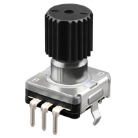 Capteur de rotation d'encodeur rotatif EC11 de haute qualité pour volume audio numérique, interrupteur incrémental compact enfichable