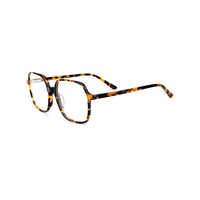 Joysee LT3040 vente en gros de lunettes basses quantité minimale de commande unisexe, montures optiques carrées en acétate à monture complète, lunettes de tortue fines et colorées