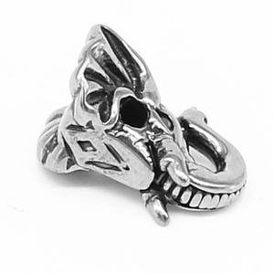 yunnique <b>Elephant</b> Head Charm Tibetan Silver Animal Shape Pendant <b>Gift</b> Jewelry Accessory - Product Image 2