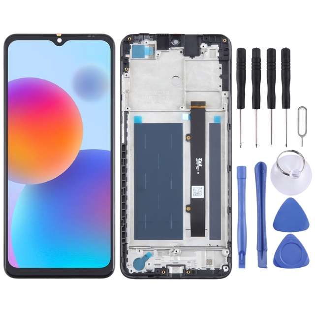 Factory Direct Selling for ZTE Blade A52 4G LCD Screen Digitizer Full Assembly With Frame