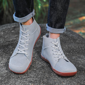 Chaussures plates antidérapantes à talon large et à bout ouvert KS, chaussures décontractées pour le cyclisme, chaussures en filet avec confort doux, pointures 36-46 - Product Image 5