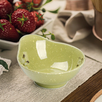 Petit bol réutilisable 4.5 pouces, saucière en mélamine avec oreilles, pour buffet, hôtel, restaurant