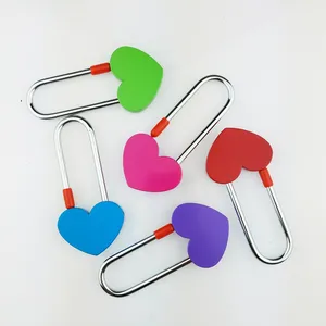 <span class=keywords><strong>Cadenas</strong></span> décoratif en forme de coeur d'amour à longue manille <span class=keywords><strong>sans</strong></span> clé - Product Image 4