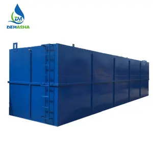 DMS integrated waste water treatment machine Carbon steel waste water tank for wastewater treatment plant