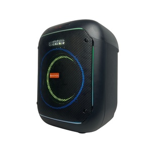<span class=keywords><strong>Speaker</strong></span> Karaoke Nirkabel 8-Inci 40W dengan TWS Pairing, Lampu Ritme LED RGB & Mikrofon Terintegrasi untuk Pesta Luar Ruangan & BBQ - Product Image 2