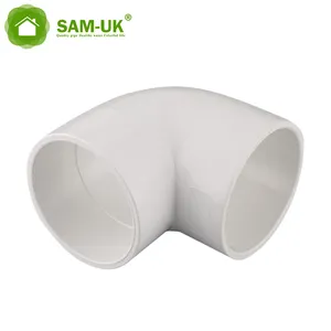 Productos de alta calidad hechos por sam-uk un excelente fabricante de tuberías de plástico y PVC con codo de 90 grados