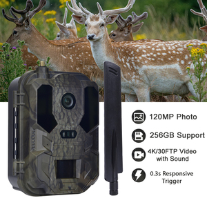 Caméra <span class=keywords><strong>de</strong></span> <span class=keywords><strong>chasse</strong></span> Sunteckcam AI 960 Ultra 4G LTE 4K 100MP avec diffusion en direct et contrôle via l'application Tuya, batterie 8000mAh - Product Image 6