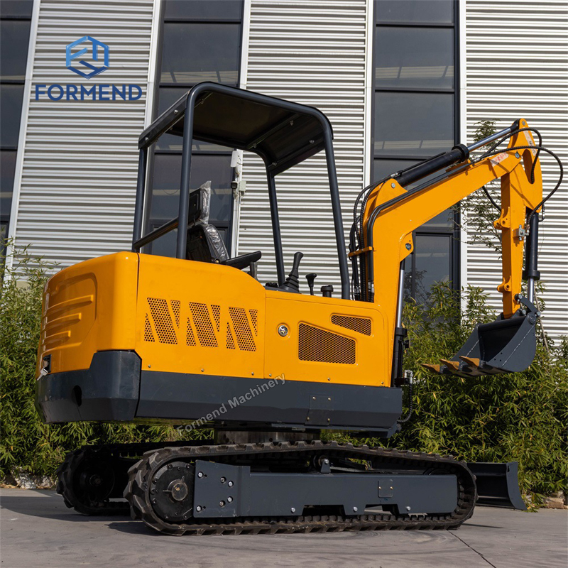 High Performance Mini 3t 2t 2.5t 1t Small Crawler Excavator with Attachments for Home Use and Construction