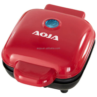 Mini gaufrier électrique pour usage domestique et personnel, surface de cuisson pour des gaufres saines au petit-déjeuner, transfrontalier