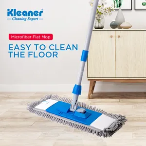 Kleaner-fregona plana de microfibra, cabezal de chenilla, alta calidad, gran oferta