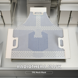 Radioterapia termoplastica maschera plastica immobilizzazione medica per i pazienti con tumore al cervello con il trattamento del cancro al cervello - Product Image 6