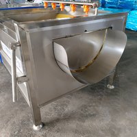 Machine à laver et à éplucher à rouleaux brosse haute efficacité pour l'équipement des usines de transformation des légumes-racines