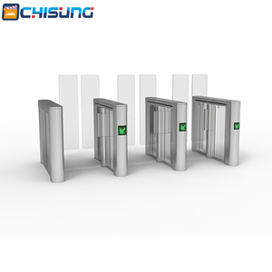 Chisung sang trọng điện tử NFC RFID thẻ truy cập tự động baffle cổng cho người đi bộ tốc độ turnstile - Product Image 4