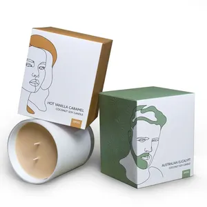 Fournisseurs <span class=keywords><strong>d</strong></span>'emballages en papier de luxe, boîtes en <span class=keywords><strong>carton</strong></span> texturé recyclables pour bougies, boîtes en papier personnalisées avec logo, <span class=keywords><strong>emballage</strong></span> de boîtes à bougies - Product Image 3