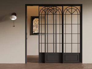 <span class=keywords><strong>Puerta</strong></span> <span class=keywords><strong>Corredera</strong></span> de Aluminio con Rotura de Puente Térmico Personalizada, Doble Acristalamiento, Aislamiento Acústico y Térmico, para Interiores, Hospitales y Jardines - Product Image 5