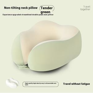 U-şekilli taşınabilir uçak bellek köpük seyahat yastık servikal destek ve yolculuklar sırasında konfor - Product Image 6