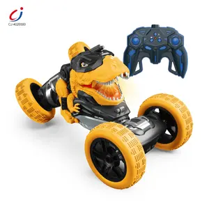 Chengji Kids Rc 4wd Toys High Speed Racing Monster Truck 360 Stunt Rotation Remote Control Dinosaur Car