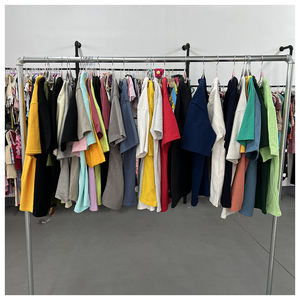 Lot de T-shirts de Marque Célèbre à Col Rond et Manches Courtes pour Hommes, Femmes et Enfants – Vente en Gros à Prix Réduit Direct Usine - Product Image 2