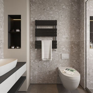 Chauffe-serviettes chauffant pour salle de bain Sèche-serviettes électrique pour le chauffage - Product Image 3