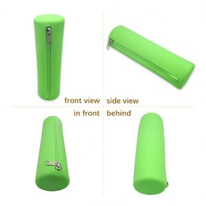 Trendy Waterproof Silicone Portable <b>Makeup</b> <b>Brush</b> Pouch <b>Bag</b> Custom Logo Coin Purse for Travelling Fashion Home Decor Wholesale - Product Image 4