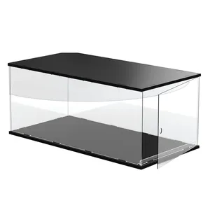 Acrylic Display Box for Scale Big Model Cars Building Toy Car Organizer and Storage Gifts for Large Car Model Collectors