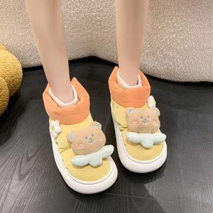 <span class=keywords><strong>Bottes</strong></span> de neige imperméables et décontractées pour <span class=keywords><strong>femme</strong></span>, chaussures à semelle épaisse et antidérapantes, style dessin animé, collection <span class=keywords><strong>hiver</strong></span> <span class=keywords><strong>2022</strong></span>, vente en gros - Product Image 5