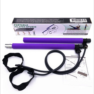 Barre de Pilates portable Mantway en mousse TPE et tube en fer pour entraînement de résistance, yoga, fitness et entraînement à domicile - Product Image 1
