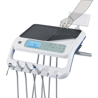 Fauteuil dentaire populaire multifonctionnel avec chariot mobile approuvé CE