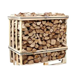Leña de madera dura de abedul, madera de roble y madera de Haya/mangle, A la venta en cantidad grande