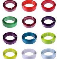 Sangle de cerclage plastique thermofusible YIHONG PET pour emballage manuel, haute résistance, couleur verte, en rouleau, vente en gros