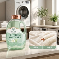 Adoucissant textile liquide Wave Edge Celadon Copper Jug, détergent à lessive, parfum longue durée, fraîcheur, produits de nettoyage