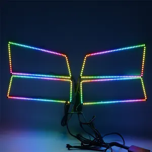 Anillo <span class=keywords><strong>de</strong></span> Halo para Faro Delantero <span class=keywords><strong>de</strong></span> Alta Calidad para Chevrolet Silverado 03-06, <span class=keywords><strong>Ojo</strong></span> <span class=keywords><strong>de</strong></span> Ángel, Luz para Automóvil - Product Image 6