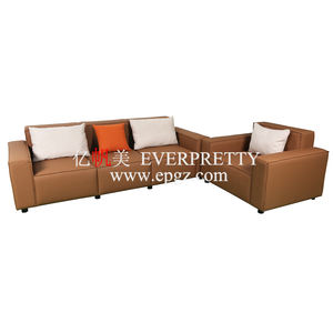 Canapé confortable <span class=keywords><strong>pour</strong></span> plusieurs personnes, style salon d'hôtel, avec coussins, rembourrage confortable, cadre robuste, <span class=keywords><strong>pour</strong></span> la maison, le bureau, l'auberge - Product Image 3