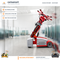 CATHAYLIFT 1000KG Ventouse de levage intelligente à aspiration avec système de surveillance de pression intégré, certifiée ISO/CE/RoHS