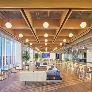 แผ่นอะคูสติกสัตว์เลี้ยงแบบขายส่ง ทำจากใยโพลีเอสเตอร์ 100% กันน้ำ กันไฟ ใช้ภายนอกอาคาร ลดเสียงรบกวนได้ 80% - Product Image 5