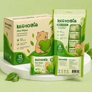 Produits d'hygiène pour l'eau <span class=keywords><strong>pure</strong></span>, lingettes en tissu Pamper, lingettes humides pour bébé en bambou mini - Product Image 1