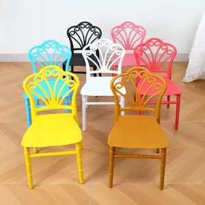 Small Tiny Mini Children's Home Dining Chair School Activities Party Colorful Optional New PP Plastic Chair For Kids