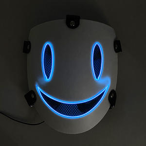 Populaire Halloween Led Glow Mask Sky Invasion High-Rise Invasion Cosplay Anime <span class=keywords><strong>Killer</strong></span> Game Props - Product Image 5