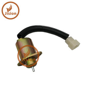 Vanne solénoïde d'arrêt de carburant pour engins de construction 1503ES-12A5UC5S 17594-6001-4 - Product Image 4