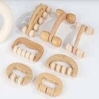 Masseur multifonctionnel pour la tête et les pieds, en bois, pour une relaxation confortable et un soulagement du stress, portable pour les voyages